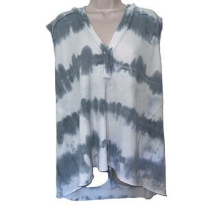 POL Waffle Knit Sleeveless Hoodie, Size 1XL